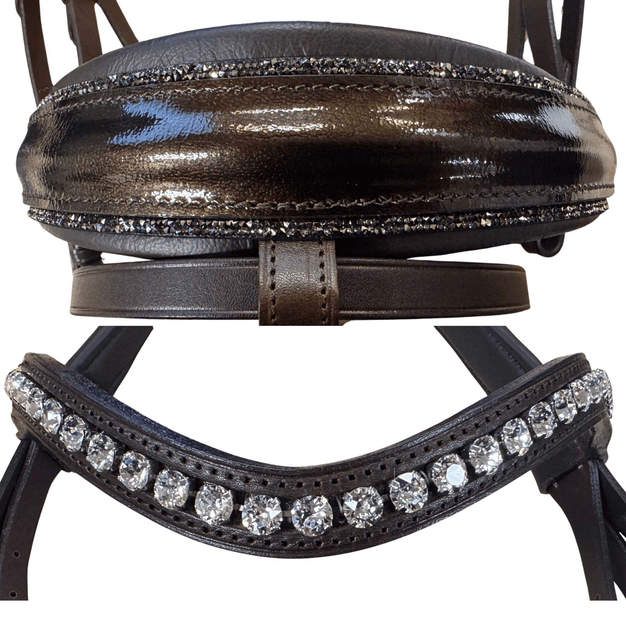 Otto Schumacher Tokyo Snaffle with Chocolate Leather and Fineline