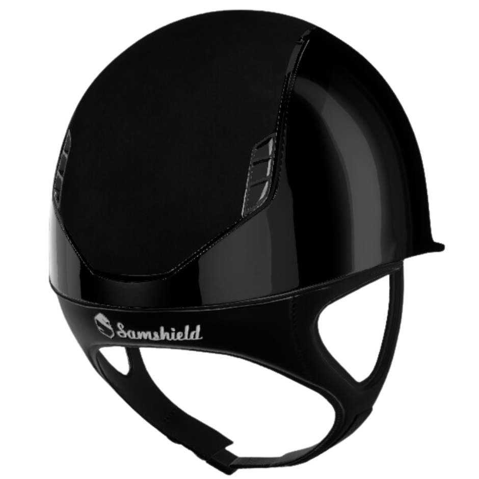 Samshield 2.0 Shadowglossy Helmet - Crystal Fabric