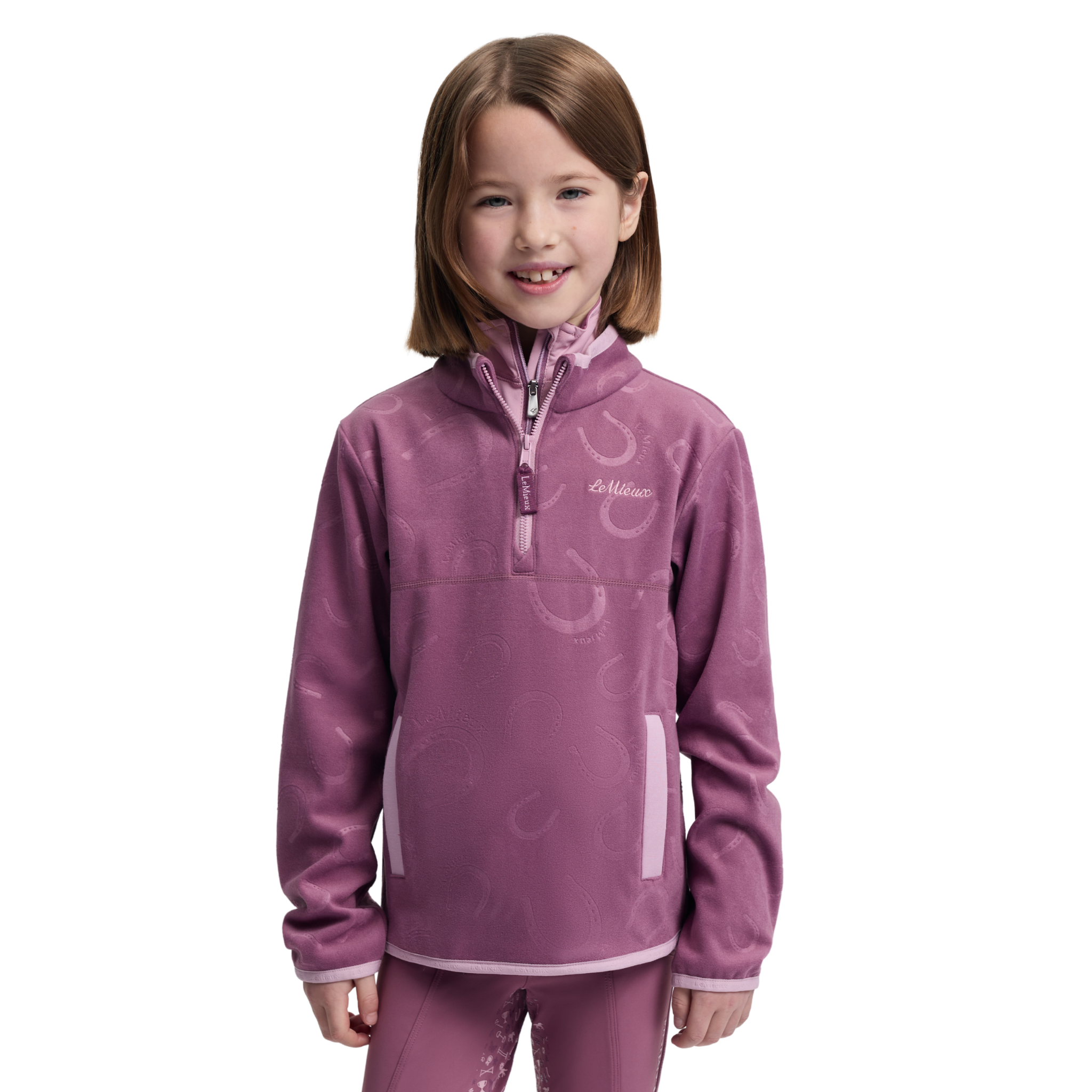 LeMieux Mini Juniors Maggie Quarter Zip Fleece