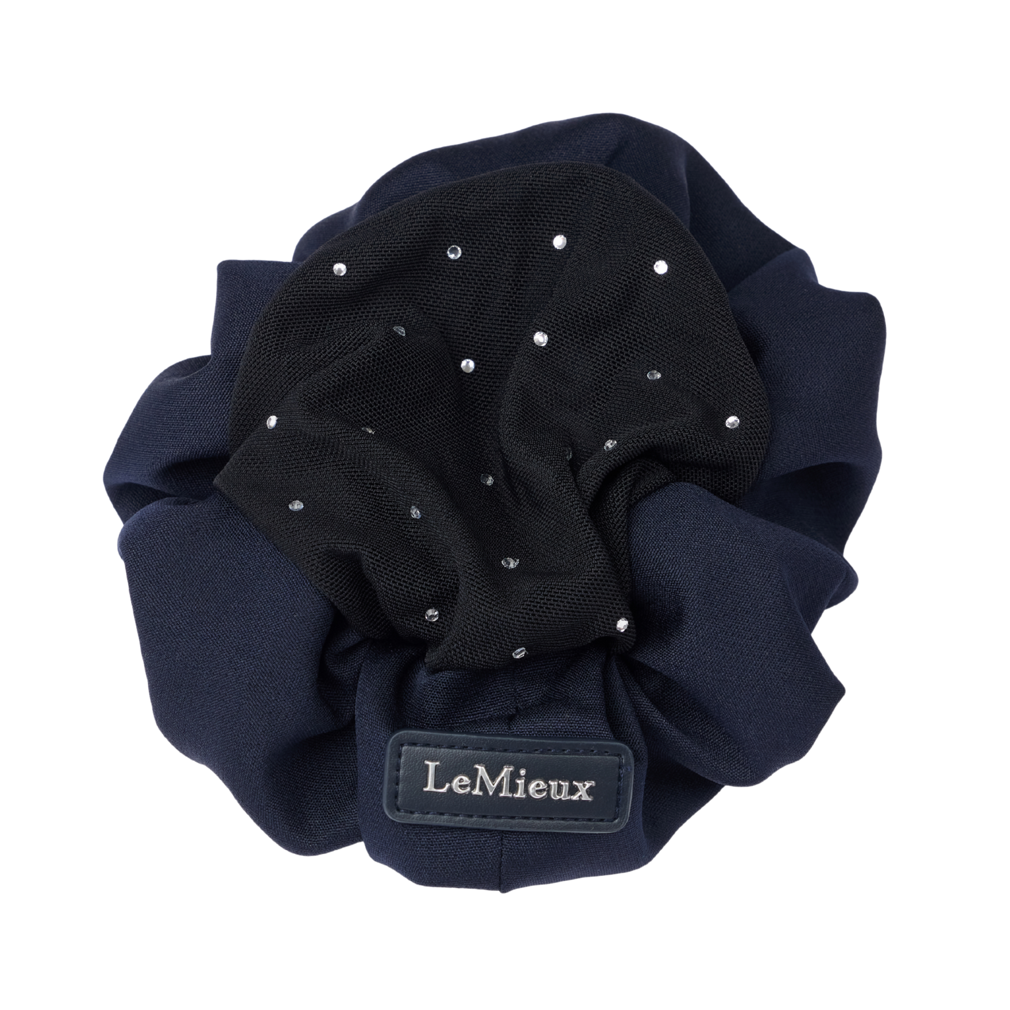 Lemieux Scrunchie with Crystal Hair Net