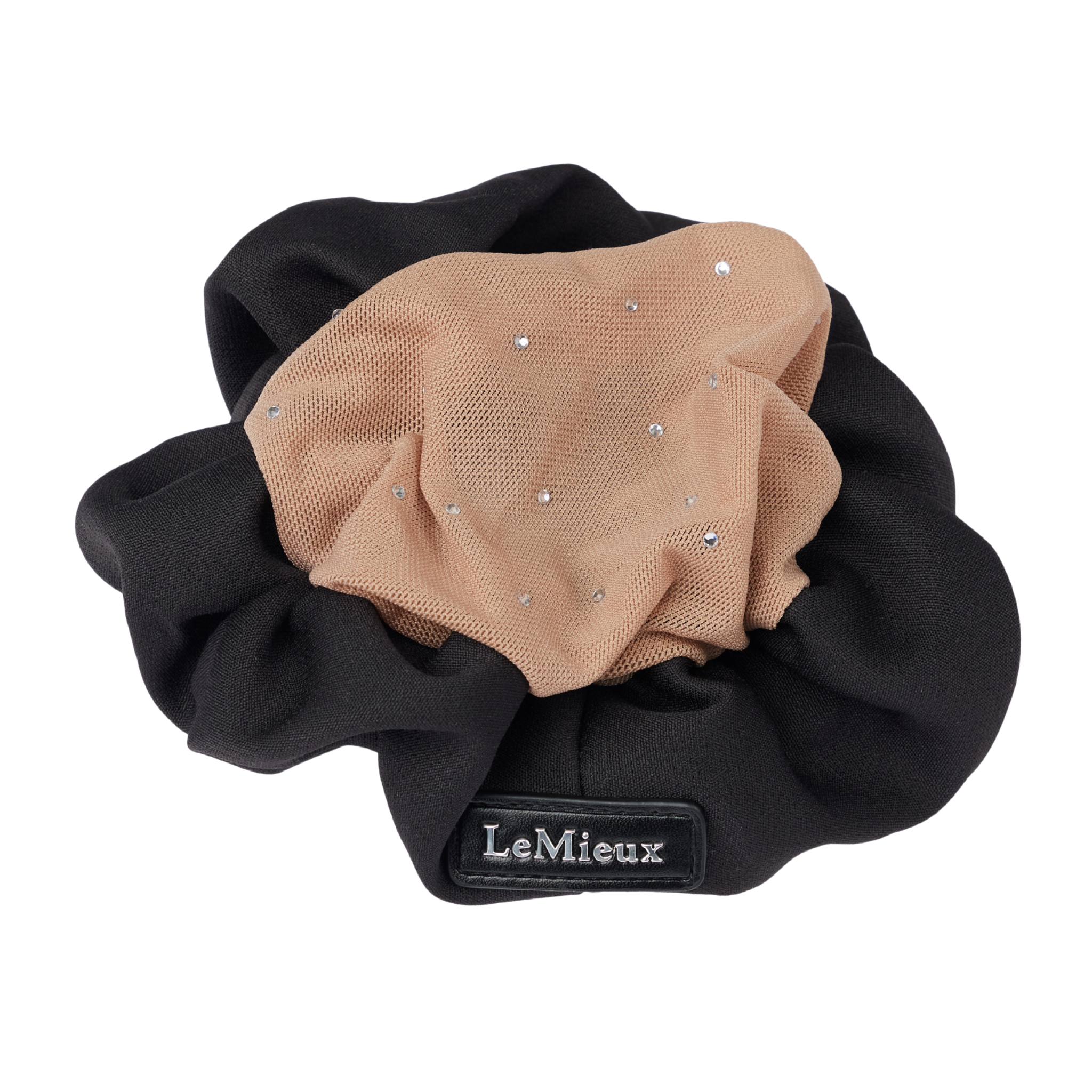Lemieux Scrunchie with Crystal Hair Net