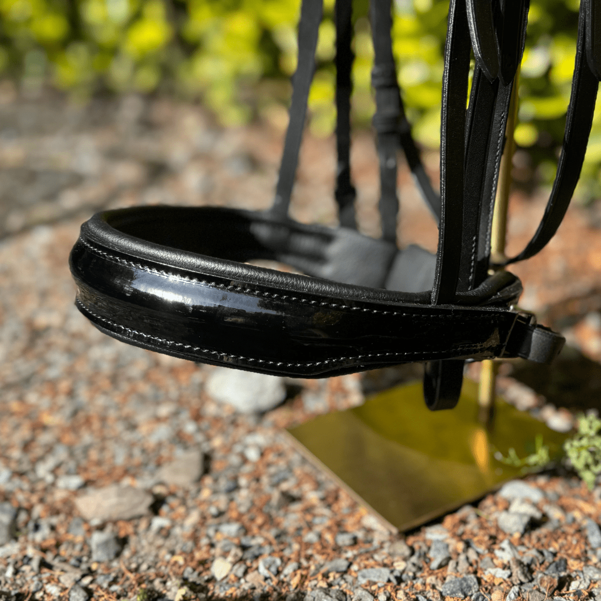 Otto Schumacher Tokyo Double with Black Patent & Black Padding