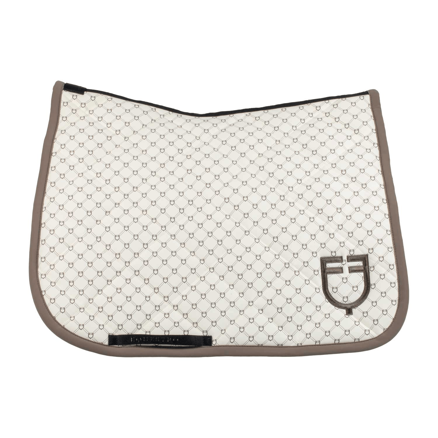 Equestro Monogram Print Dressage Pad