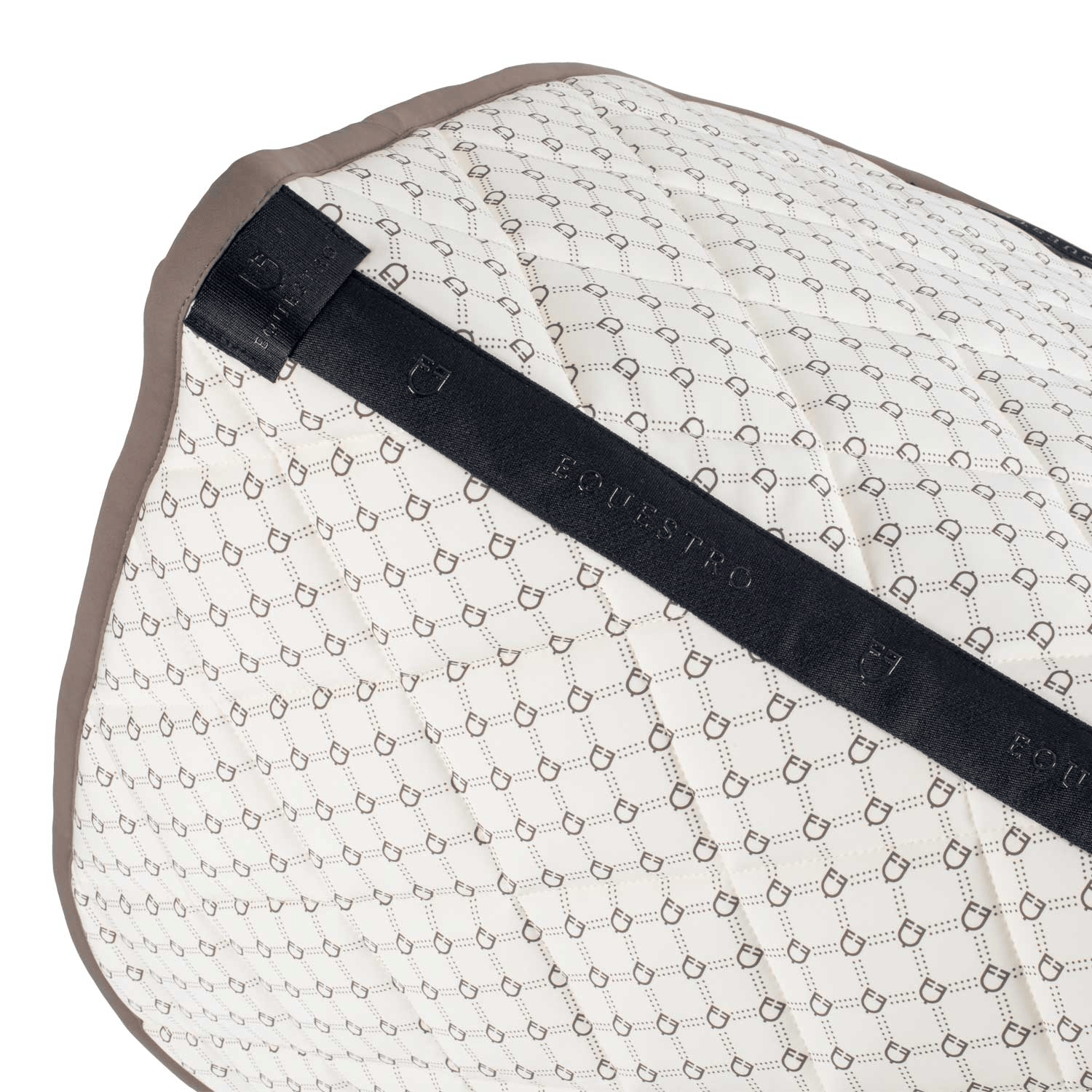 Equestro Monogram Print Dressage Pad