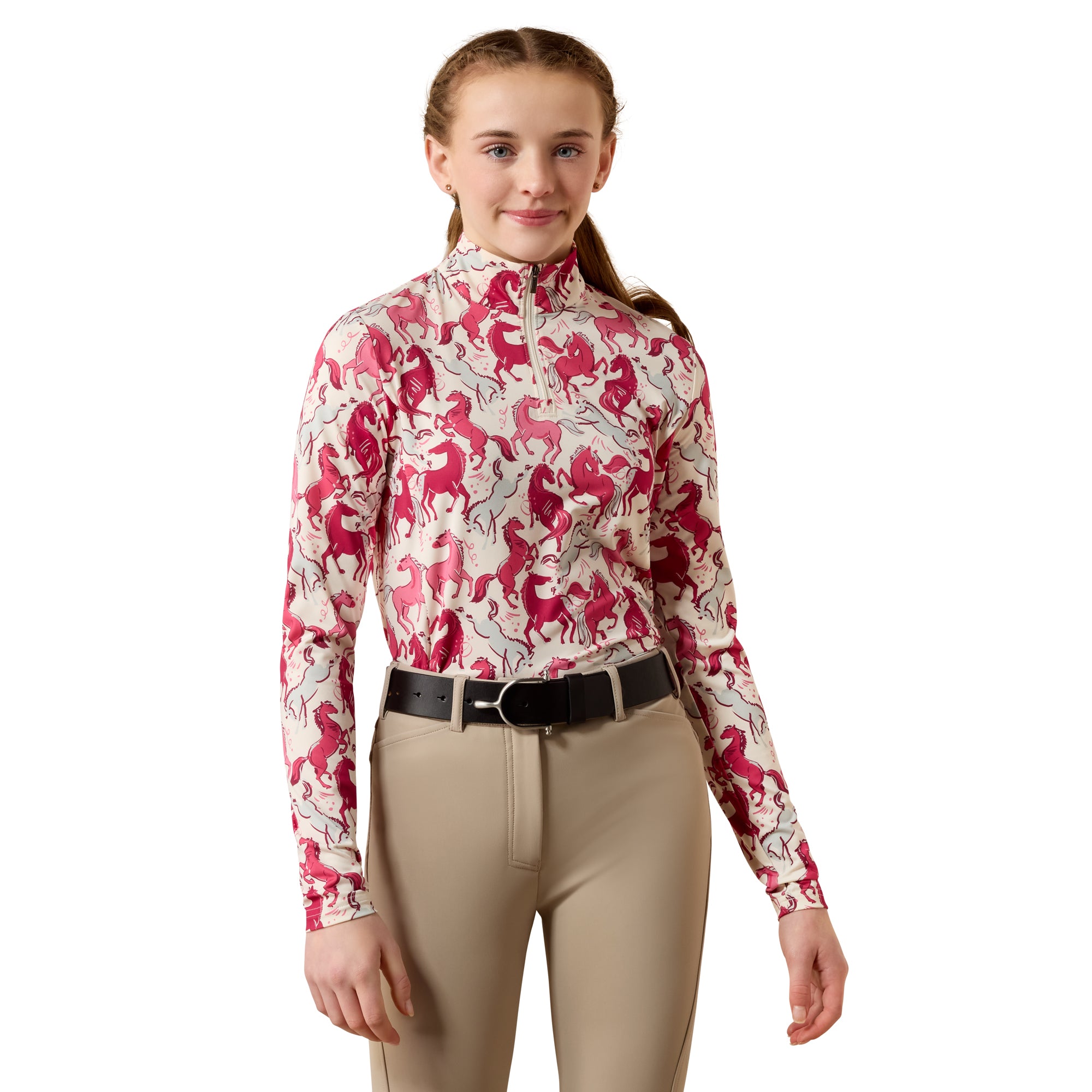 Ariat Juniors LunaVeil 1/4 Zip Baselayer