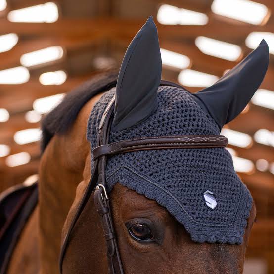 FlyShield Sound-Canceling Embroidered Fly Veil – Anthracite