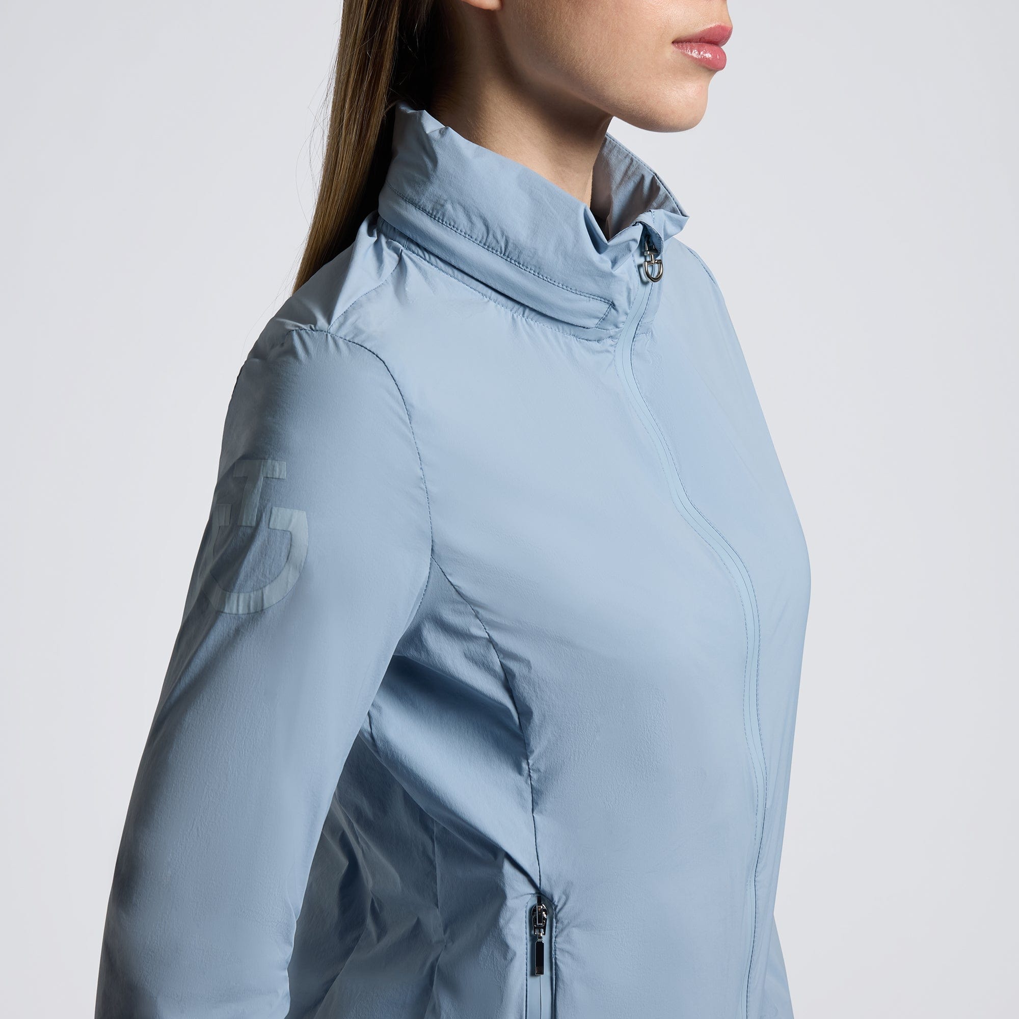 Cavalleria Toscana Heat Sealed Jacket blue fog