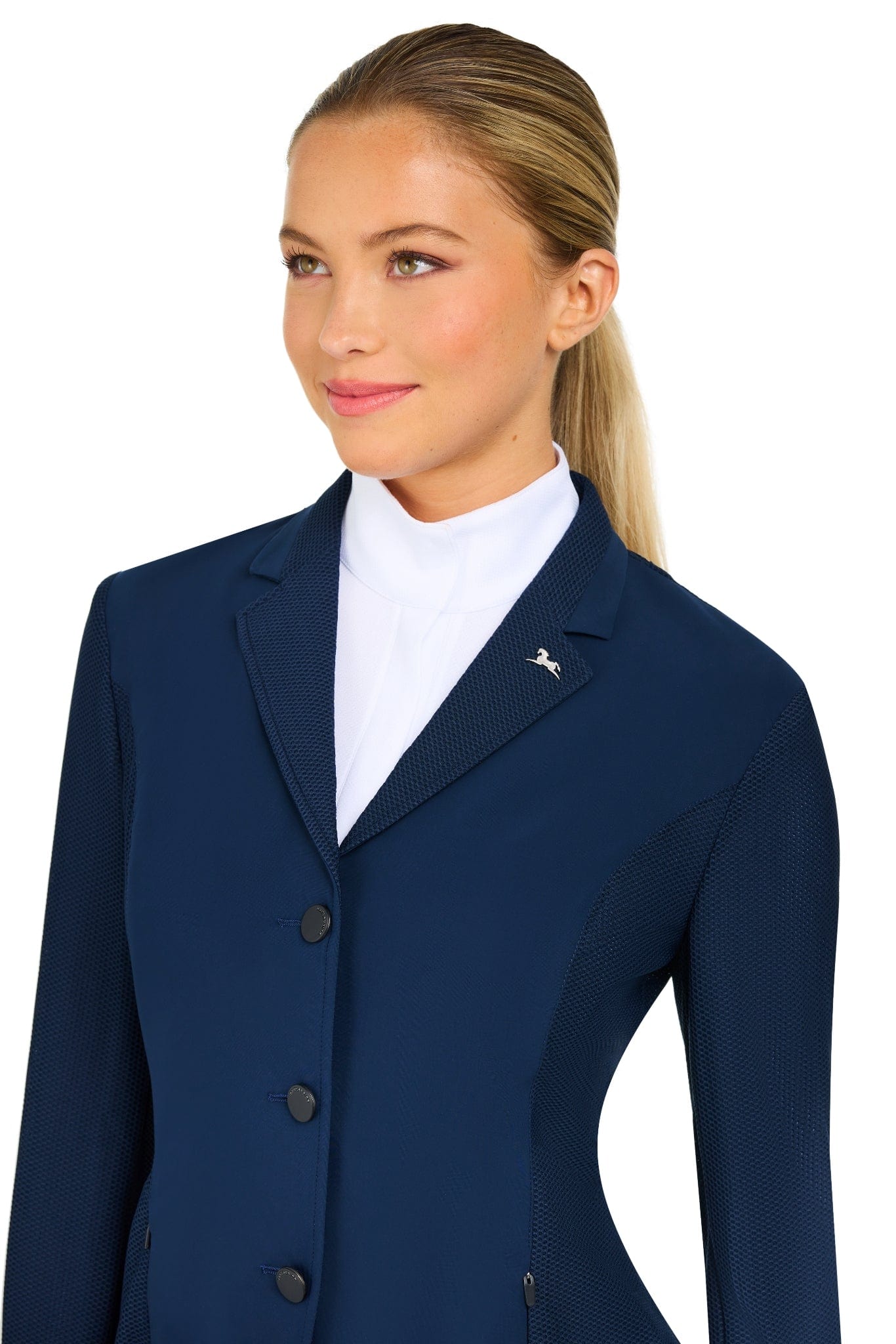 RJ Classics Ladies Harmony Evo Mesh Show Coat - Oxford Blue