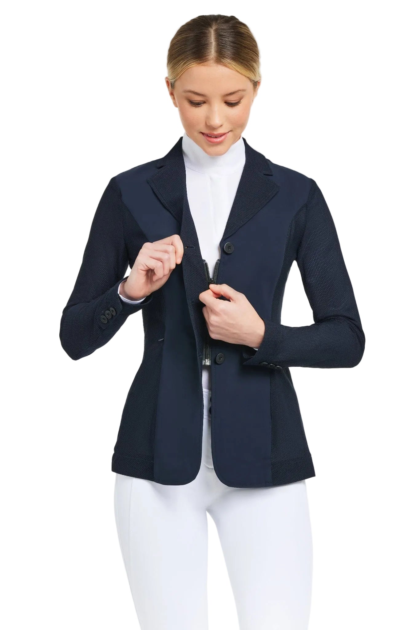 RJ Classics Ladies Harmony Mesh Jacket - Navy