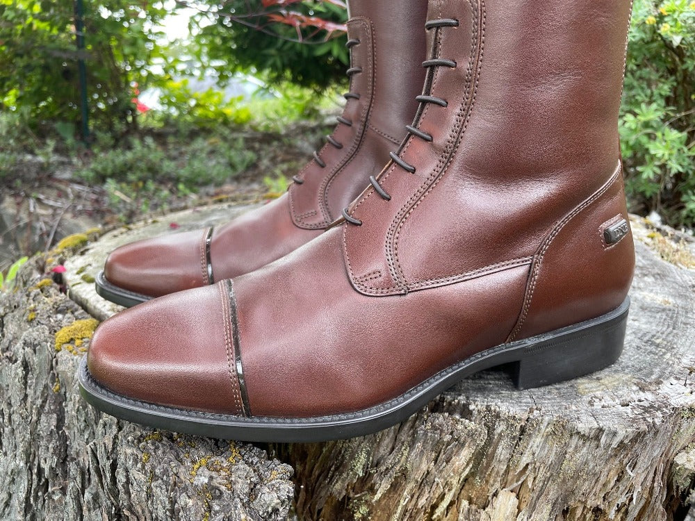 Custom DeNiro Salentino Field Boot - Brown Regal