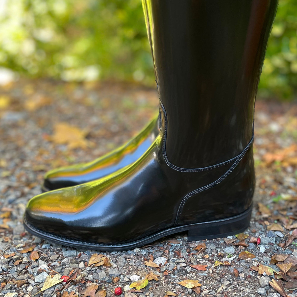 DeNiro Raffaello Dressage Boot - Brushed Black with Dolcefiore Nero Erika & GGS79 Pearls - 40 MC/XL