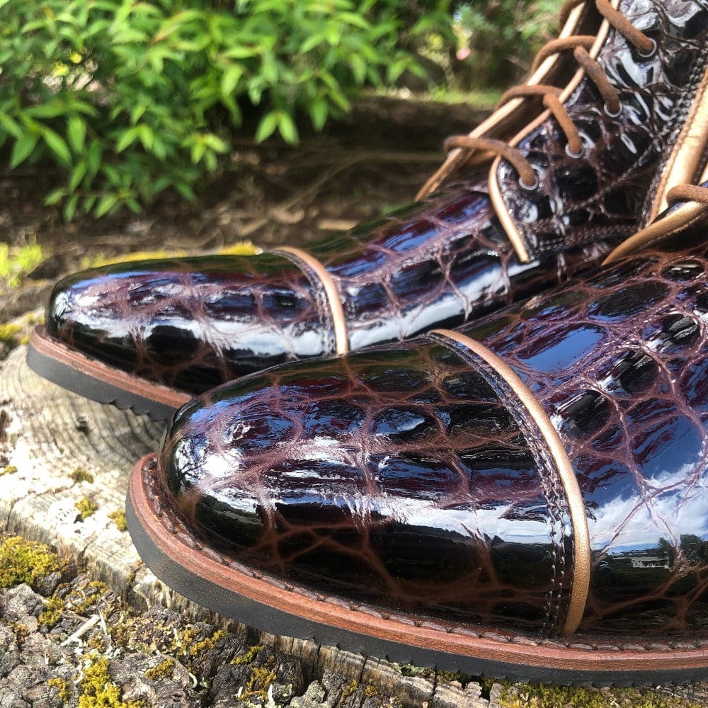 Custom DeNiro Tintoretto Dressage Boot - Mocha Lucidi - 39 MA/S