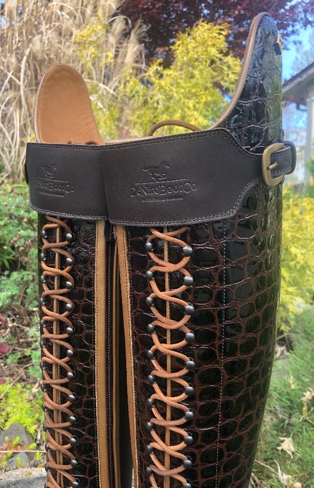 Custom DeNiro Tintoretto Dressage Boot - Mocha Lucidi - 39 MA/S