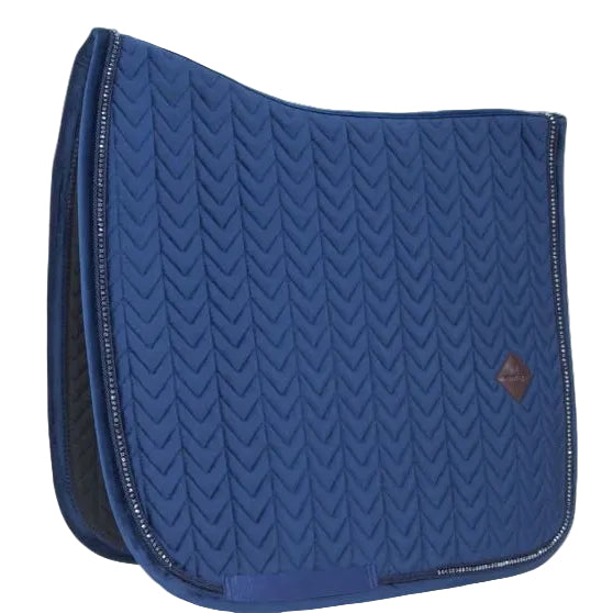 Kentucky Horseware Navy Pearl Dressage Pad.