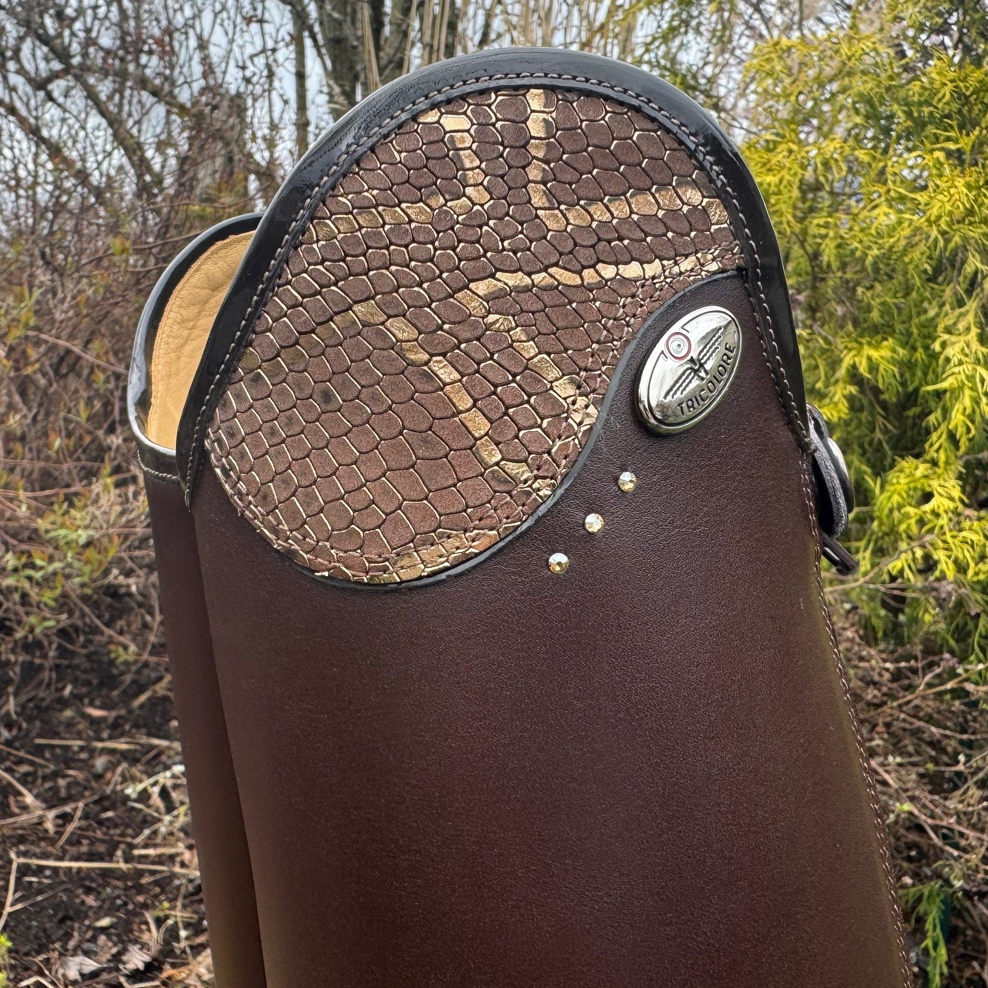 Custom DeNiro Salentino Dress Boot - Brown Regal