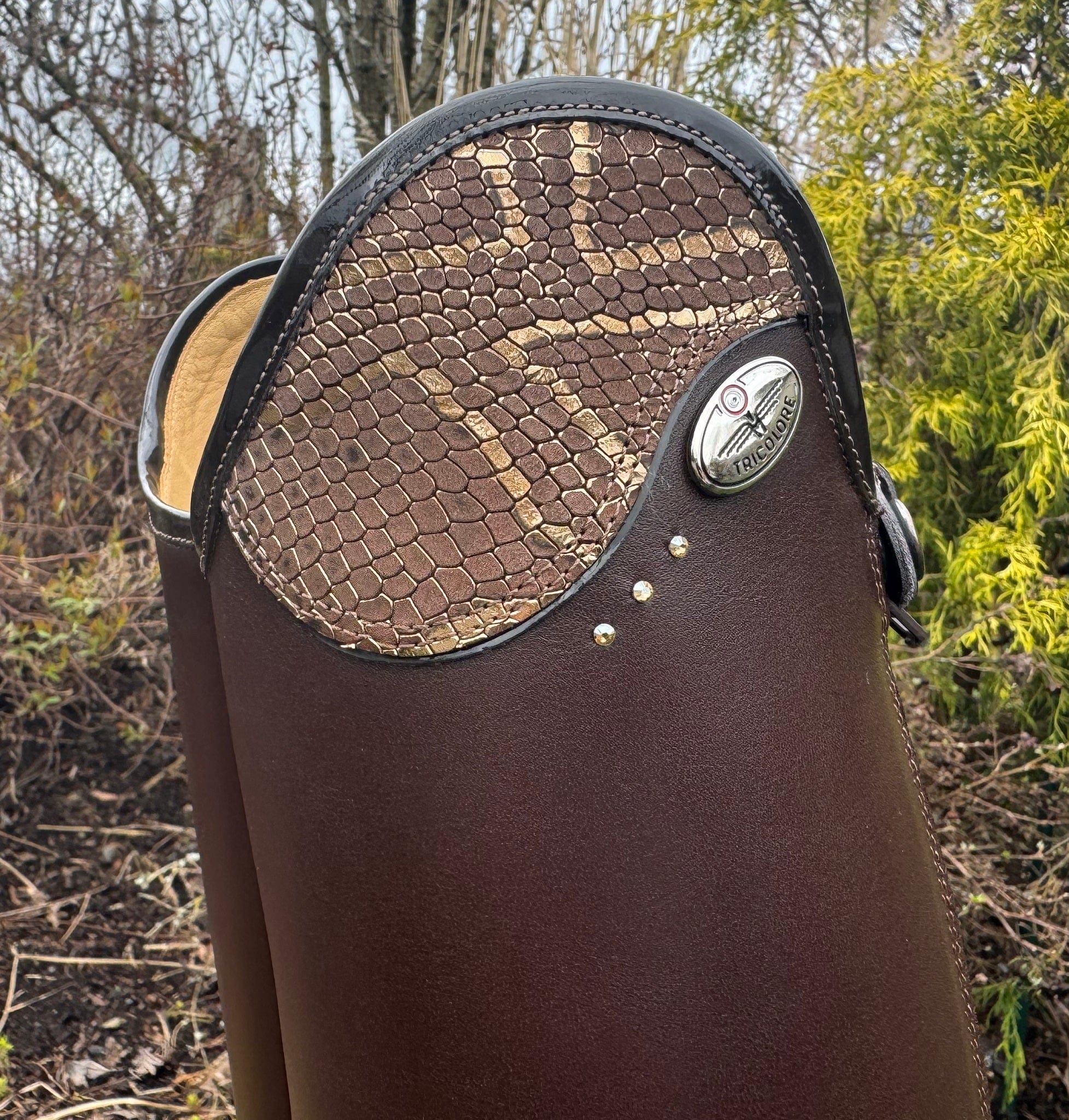 Custom DeNiro Salentino Dress Boot - Brown Regal