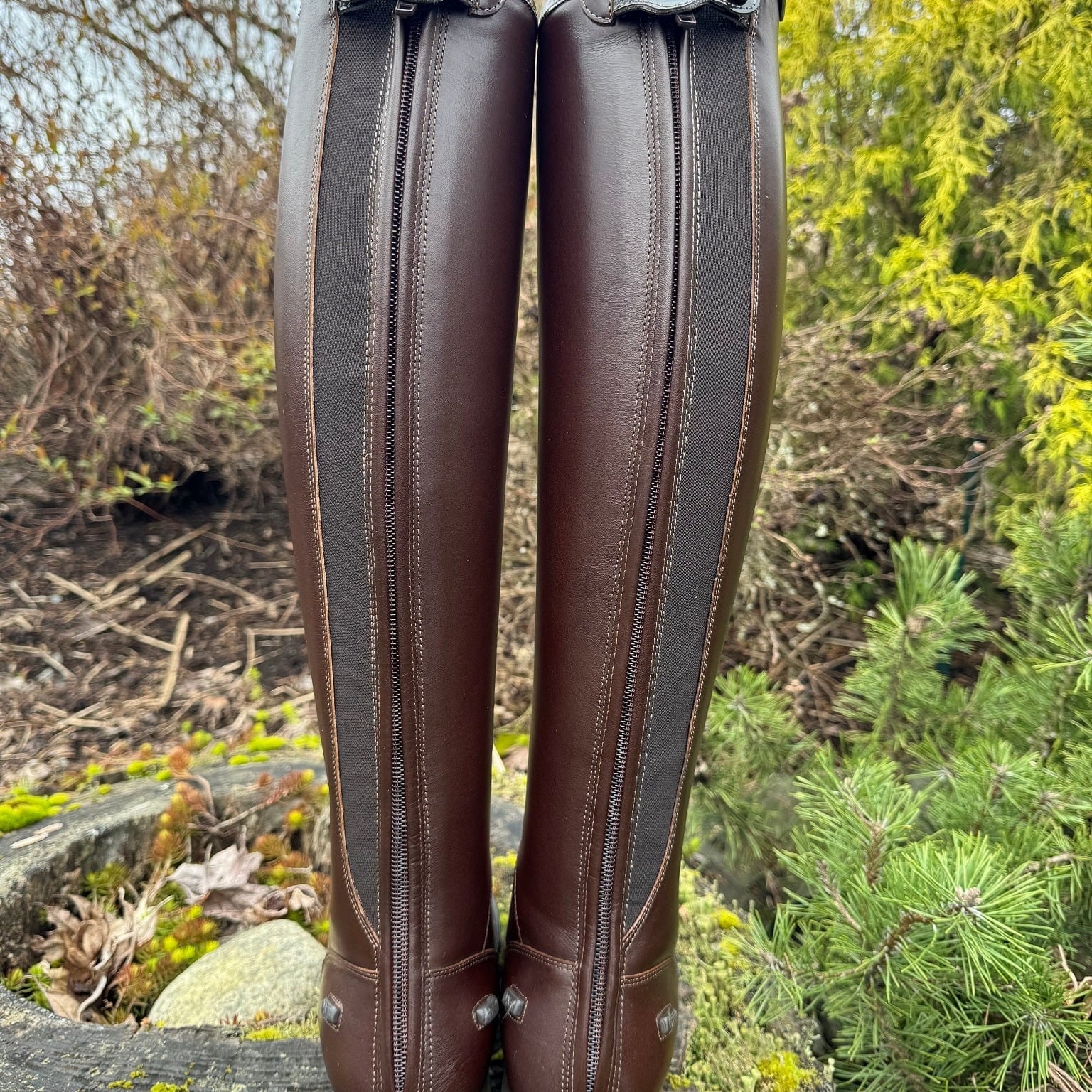 Custom DeNiro Salentino Dress Boot - Brown Regal