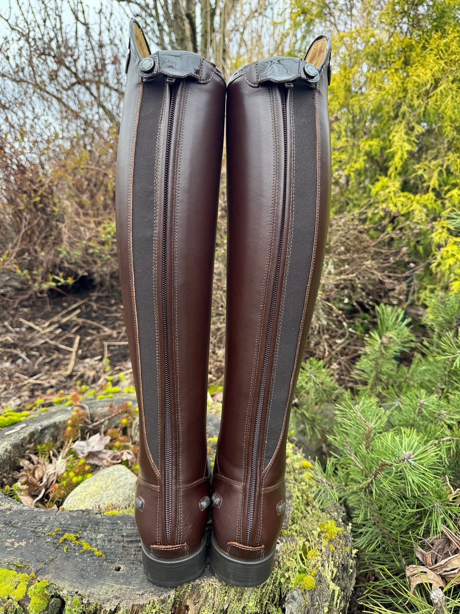 Custom DeNiro Salentino Dress Boot - Brown Regal