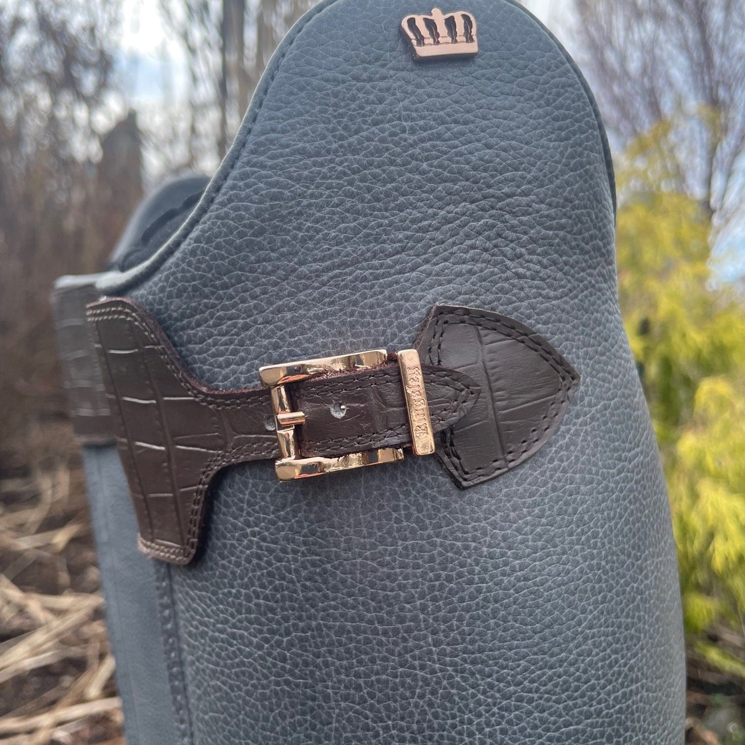 *Custom Kingsley London 01 - Paxson Grey & Croco Grey Strap - 38 MC/L