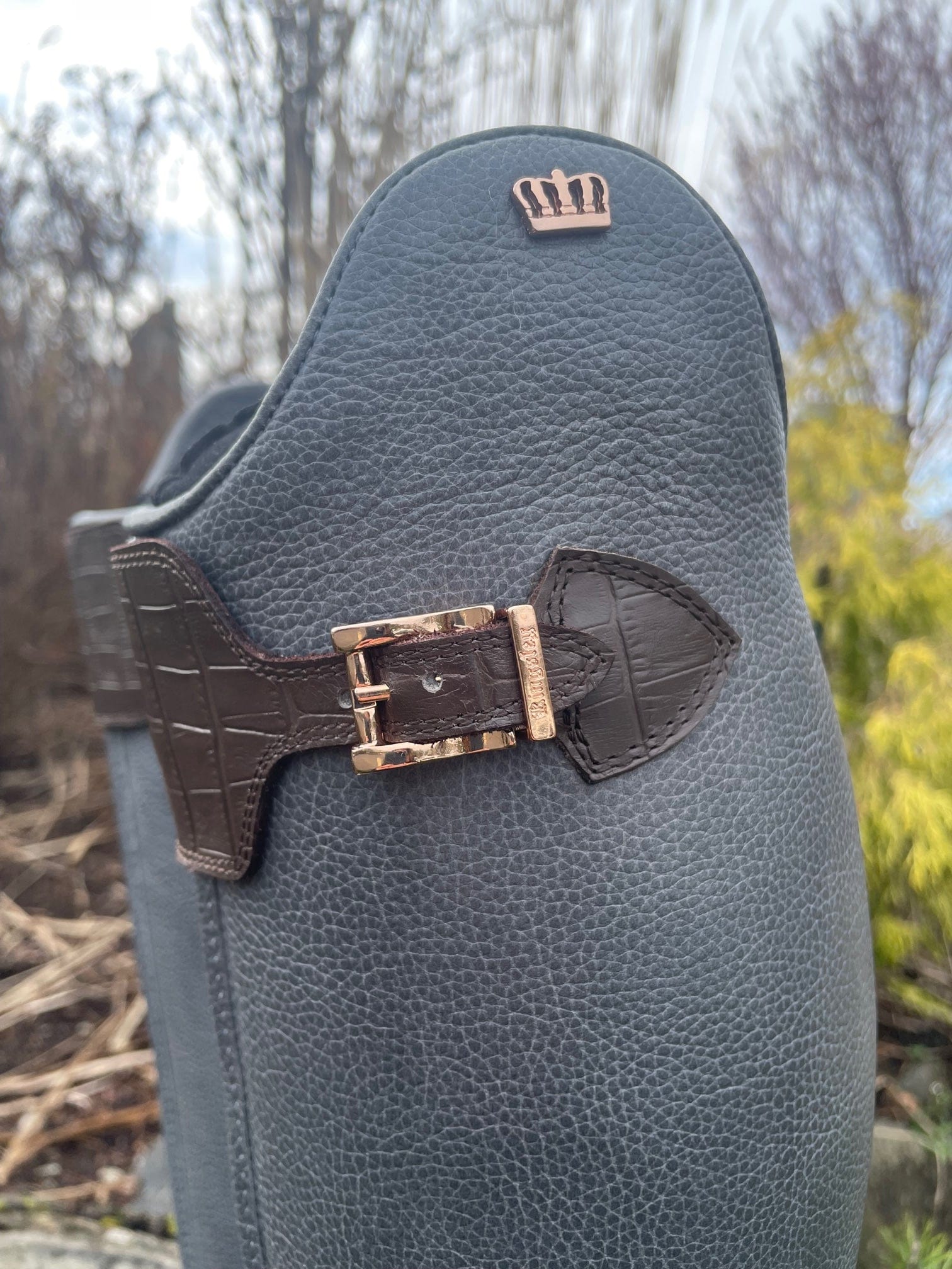 *Custom Kingsley London 01 - Paxson Grey & Croco Grey Strap - 38 MC/L