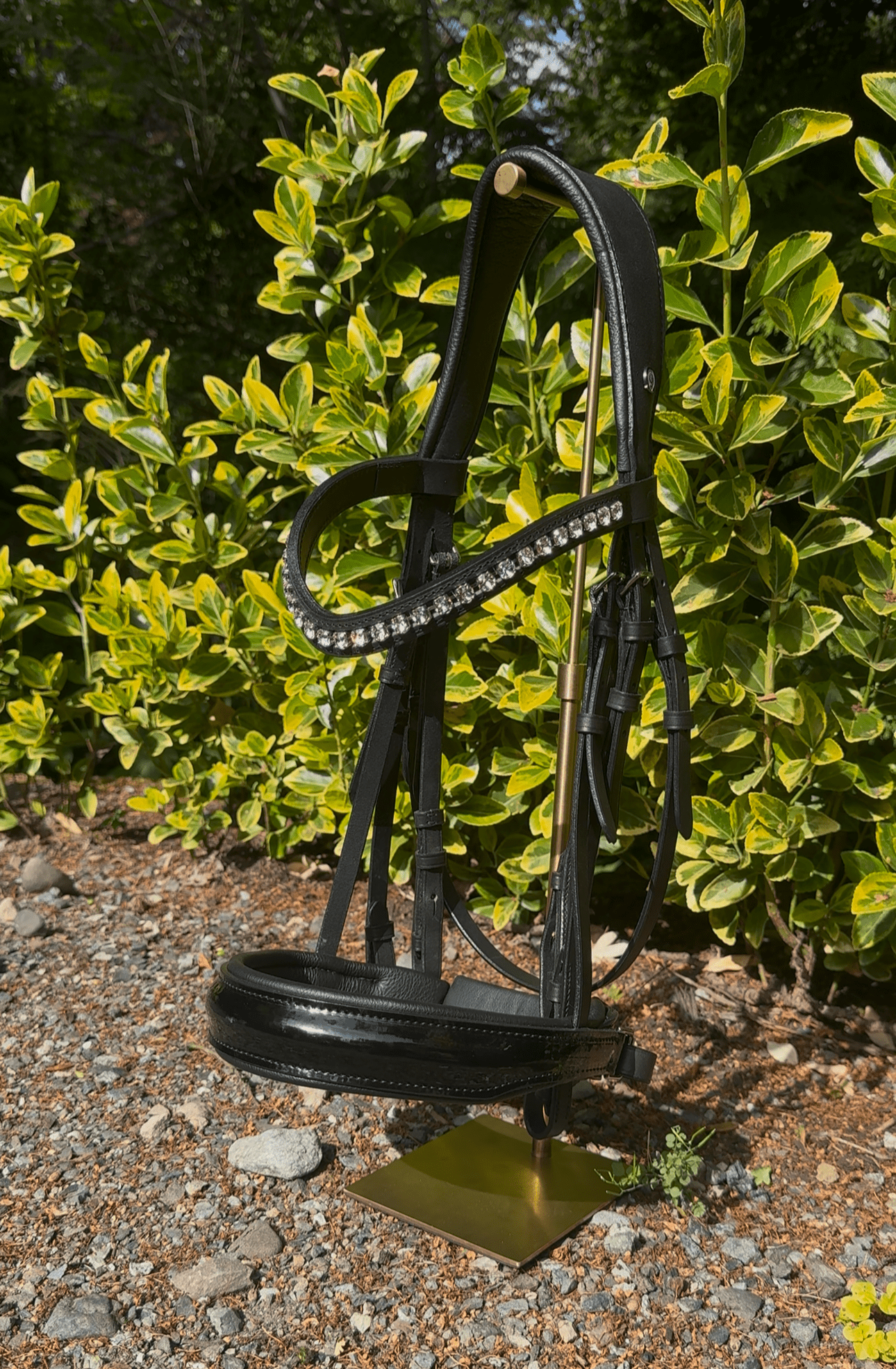 Otto Schumacher Tokyo Double with Black Patent & Black Padding