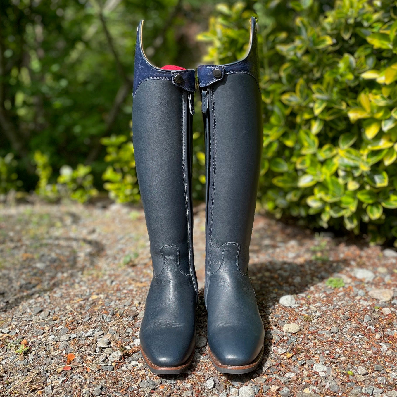 DeNiro Raffaello Dressage Boot - Indaco WRAT with Erika Top - 39 MC/M