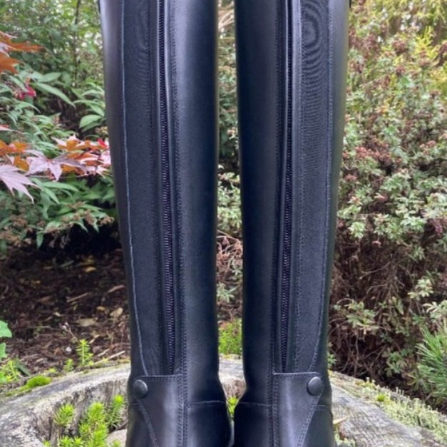 DeNiro Tricolore Ionio Lace Up Tall Boot - Black - 37 MC/XS