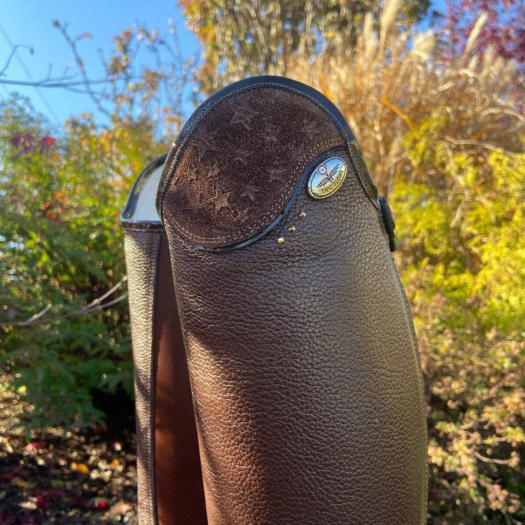 DeNiro Tricolore Salentino Field Boot - Quick Brown with Stella & Rose Gold