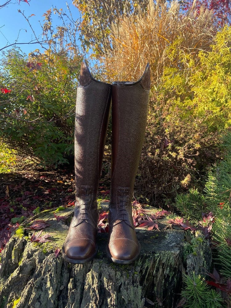 DeNiro Tricolore Salentino Field Boot - Quick Brown with Stella & Rose Gold