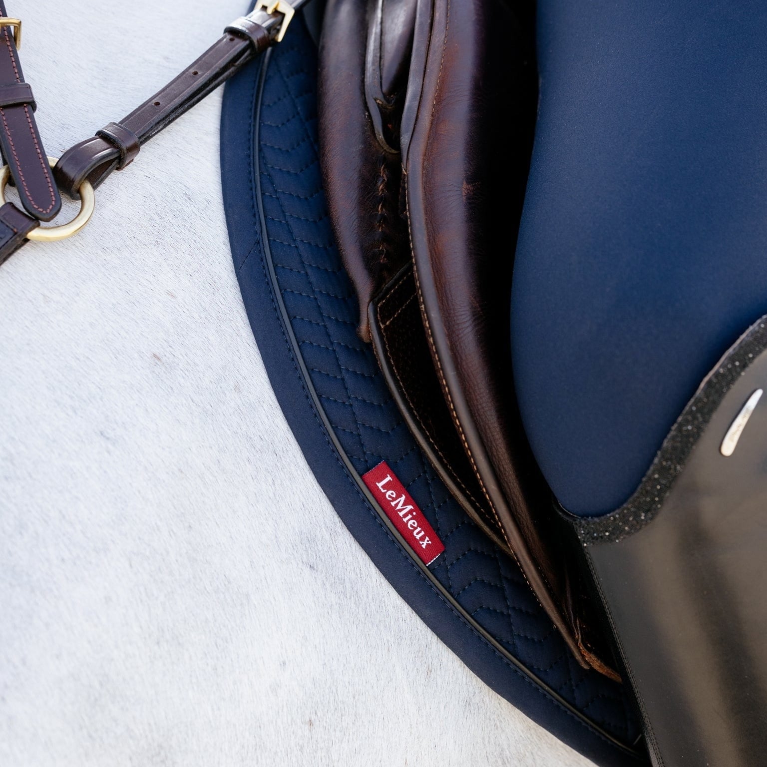 LeMieux Finesse Jump Pad - Navy