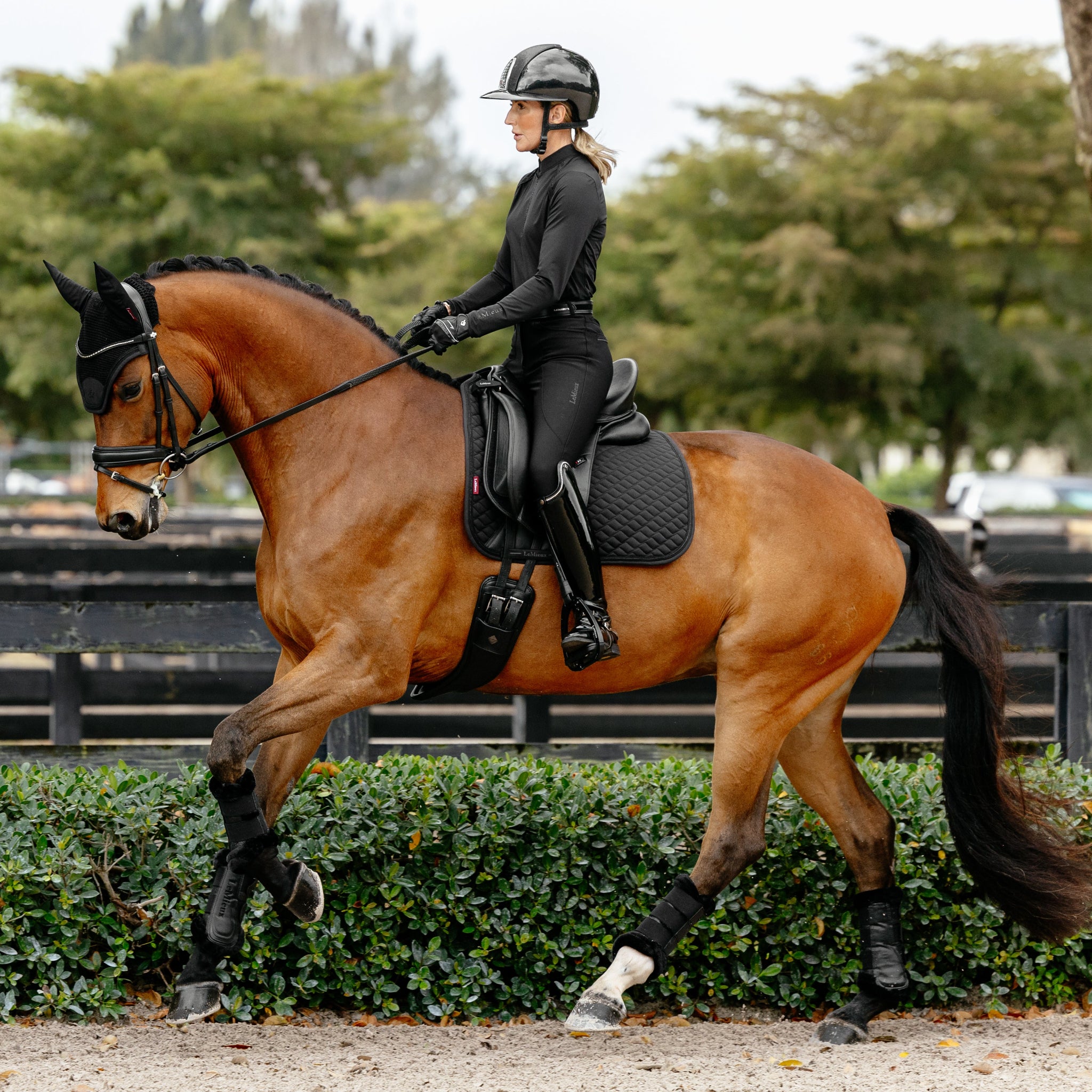 LeMieux Brilliance Dressage Square Pad