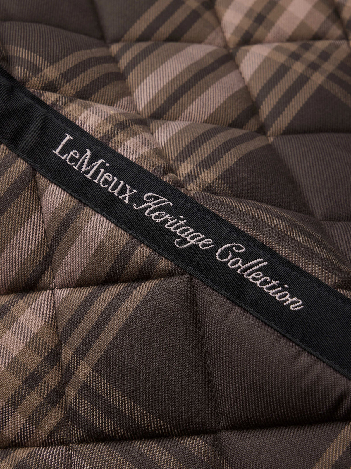 LeMieux Heritage Check Dressage Saddle Pad