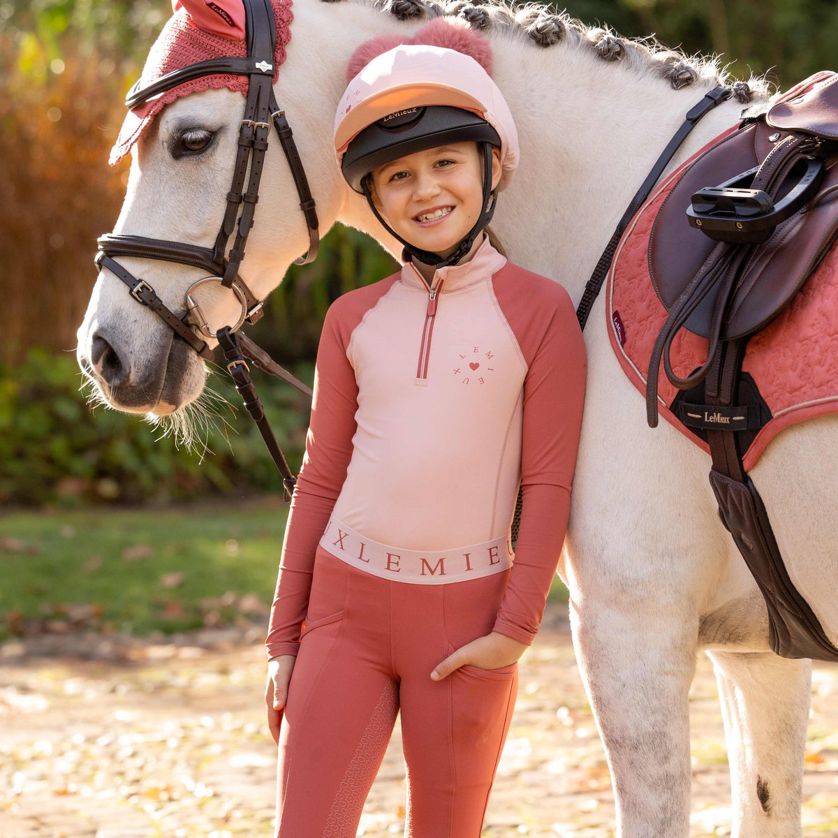 LeMieux Mini Juniors Base Layer Shirt