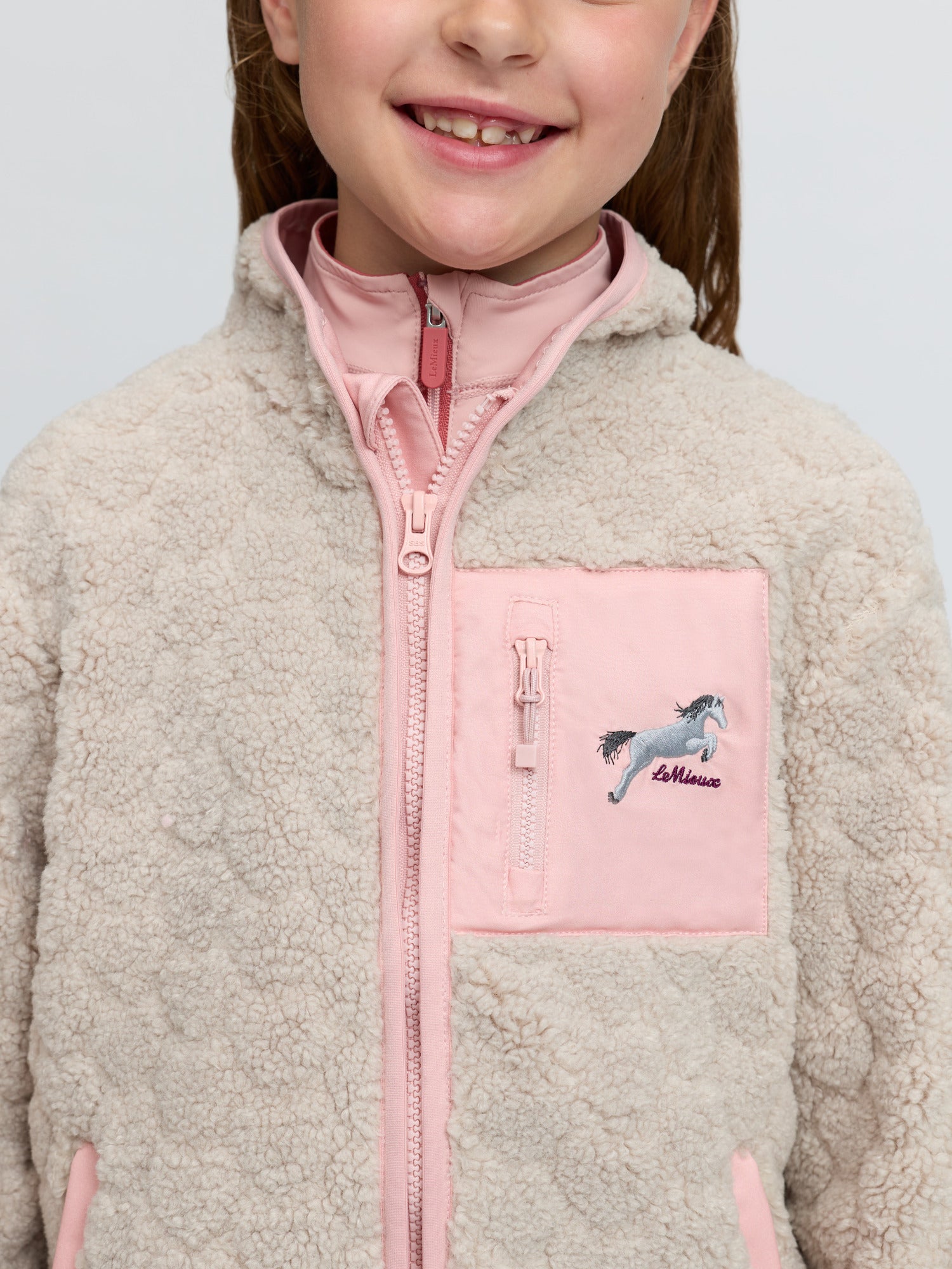 LeMieux Mini Juniors Thora Heart Fleece Sweatshirt
