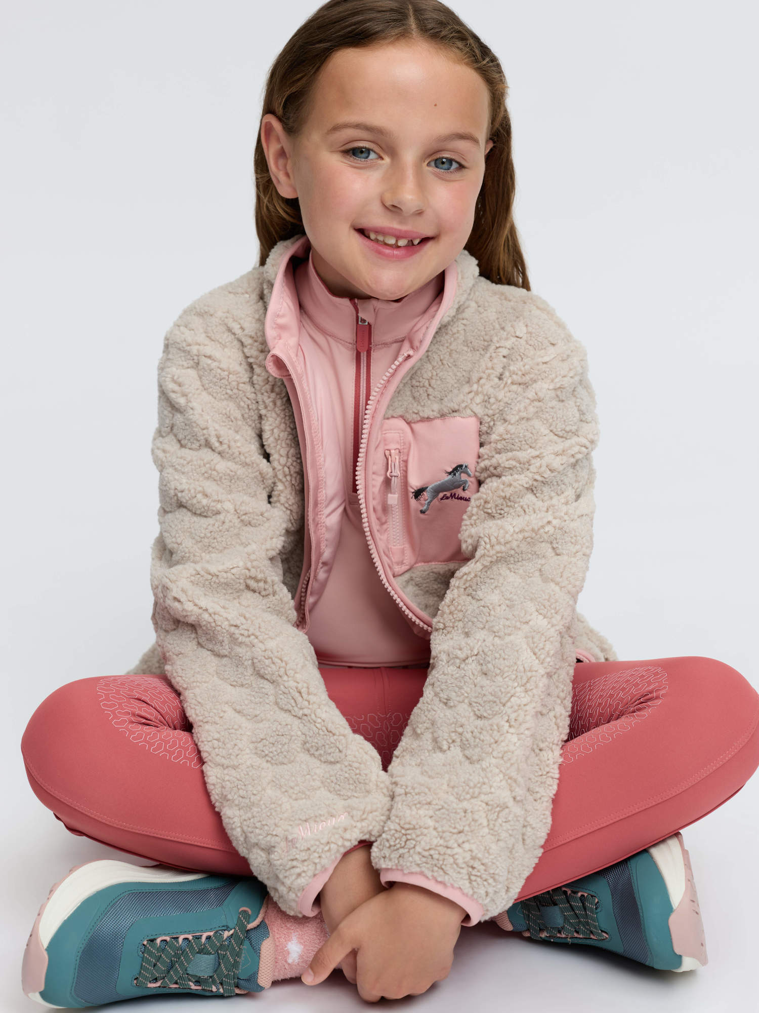 LeMieux Mini Juniors Thora Heart Fleece Sweatshirt