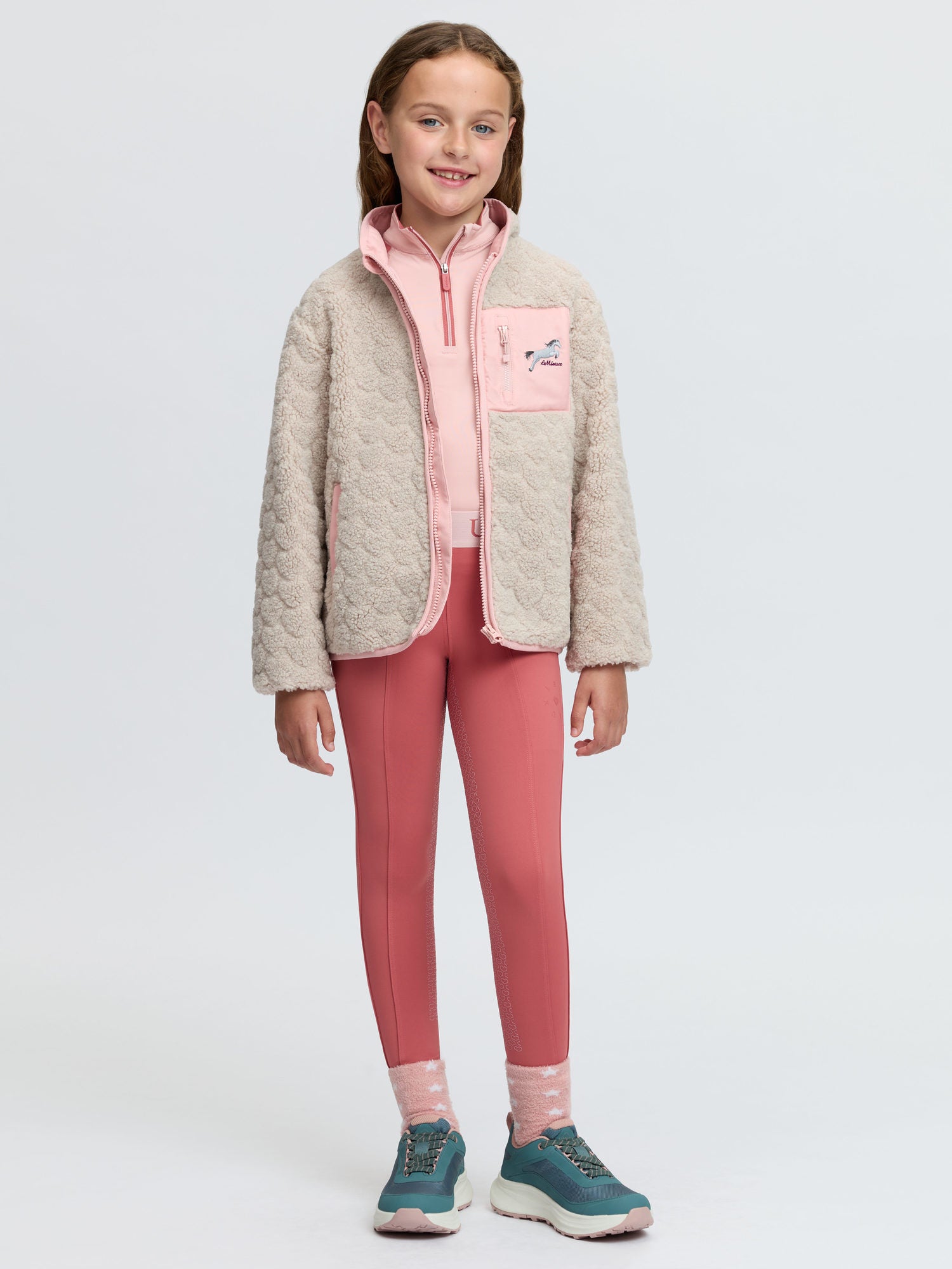 LeMieux Mini Juniors Thora Heart Fleece Sweatshirt