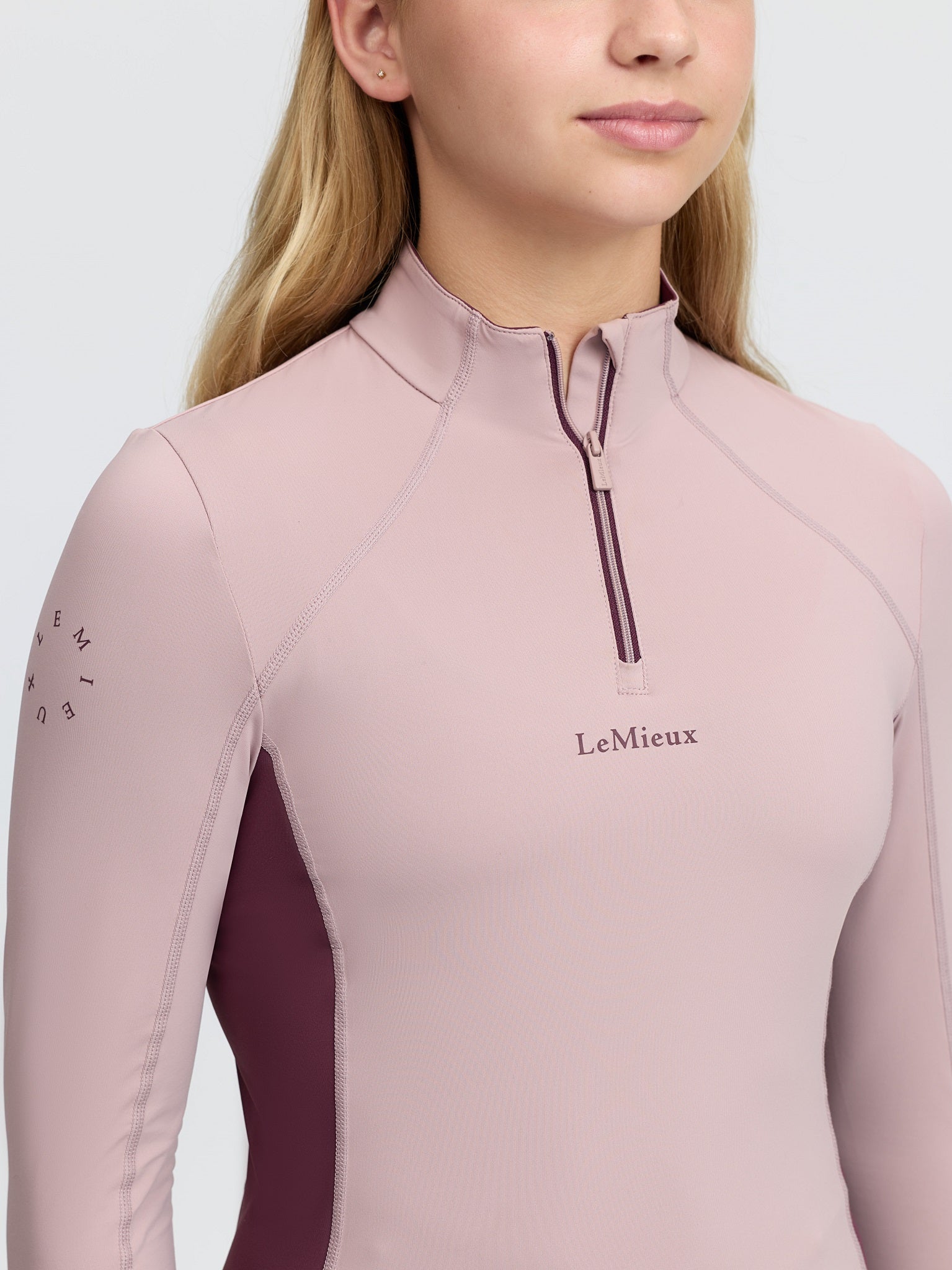 LeMieux Junior Classique Long Sleeve Base Layer Shirt