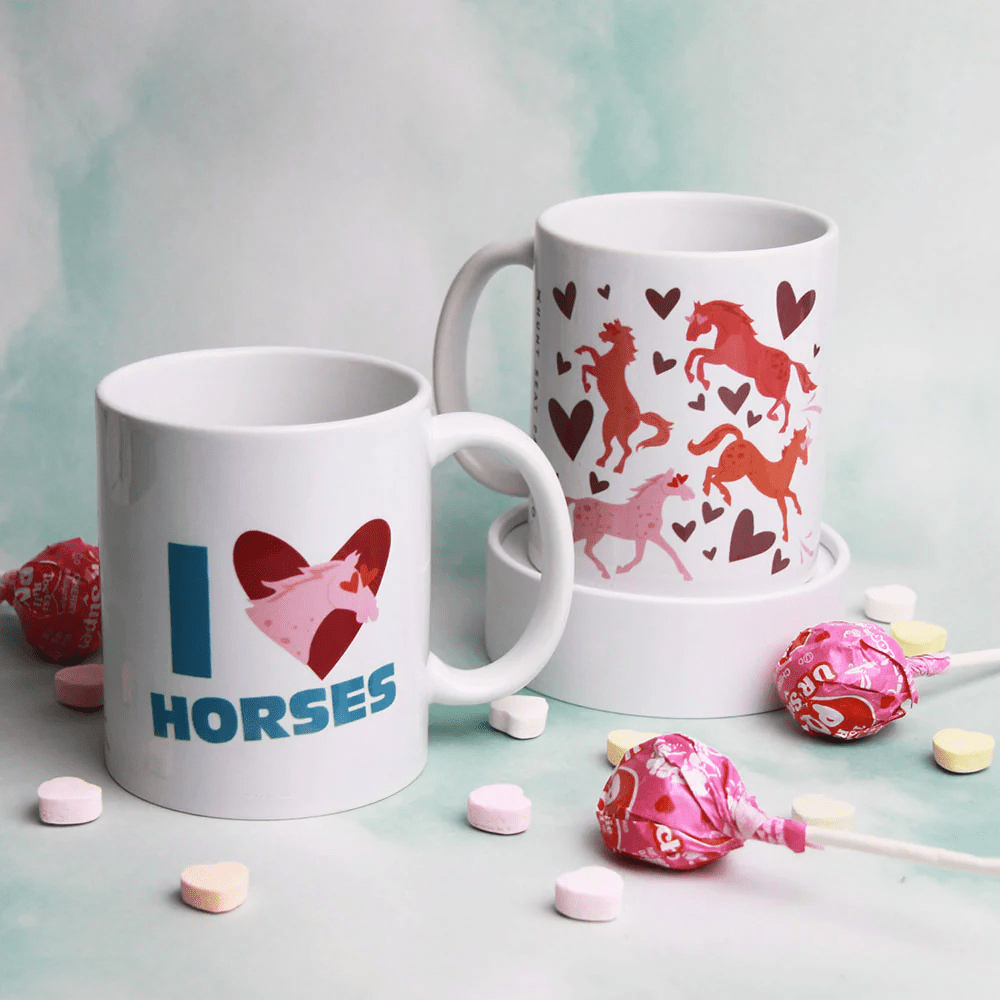 I Love Horses Mug