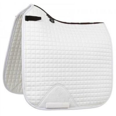 LeMieux Prosport Suede Dressage Pad - White