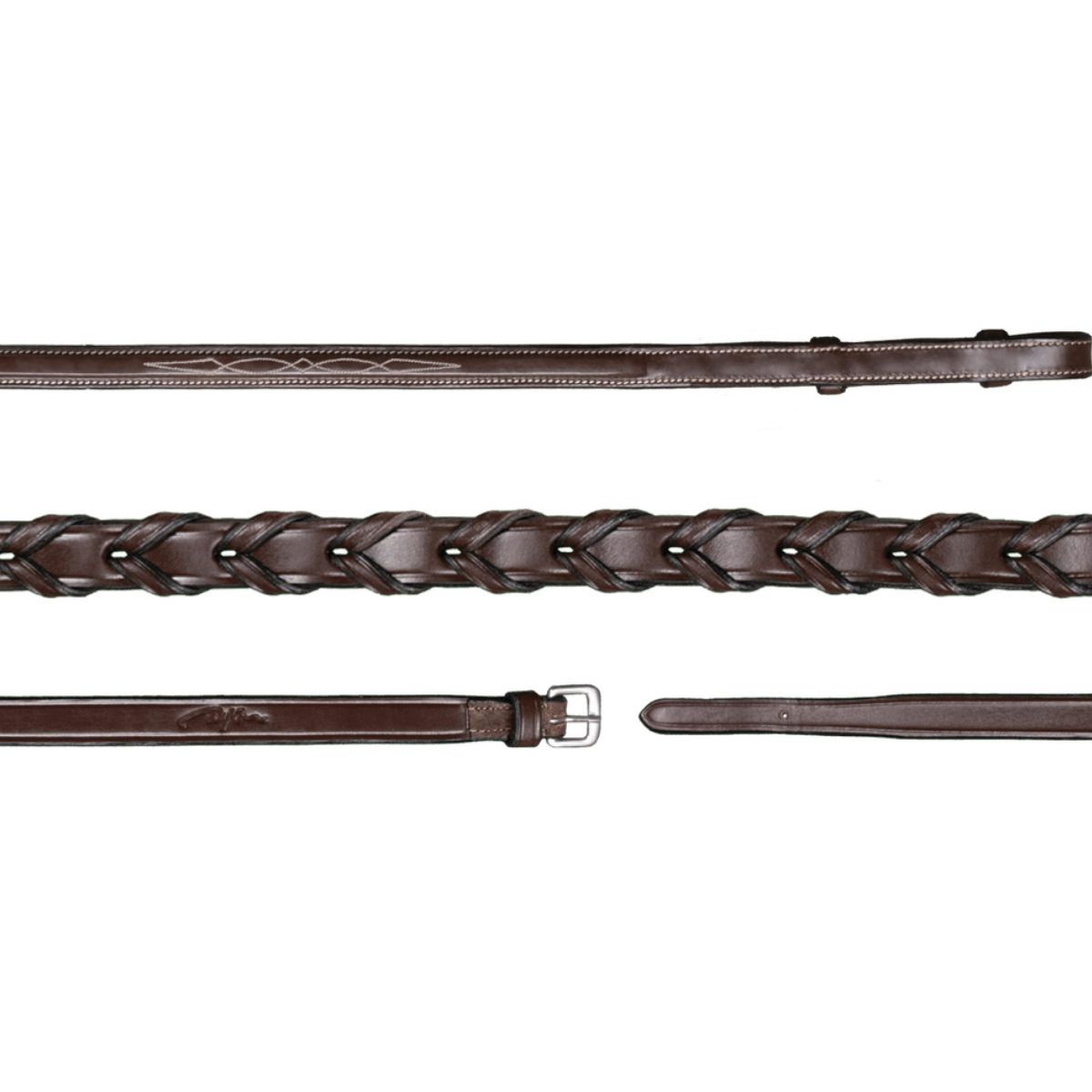 Dy'on US Collection 5/8" Laced Reins