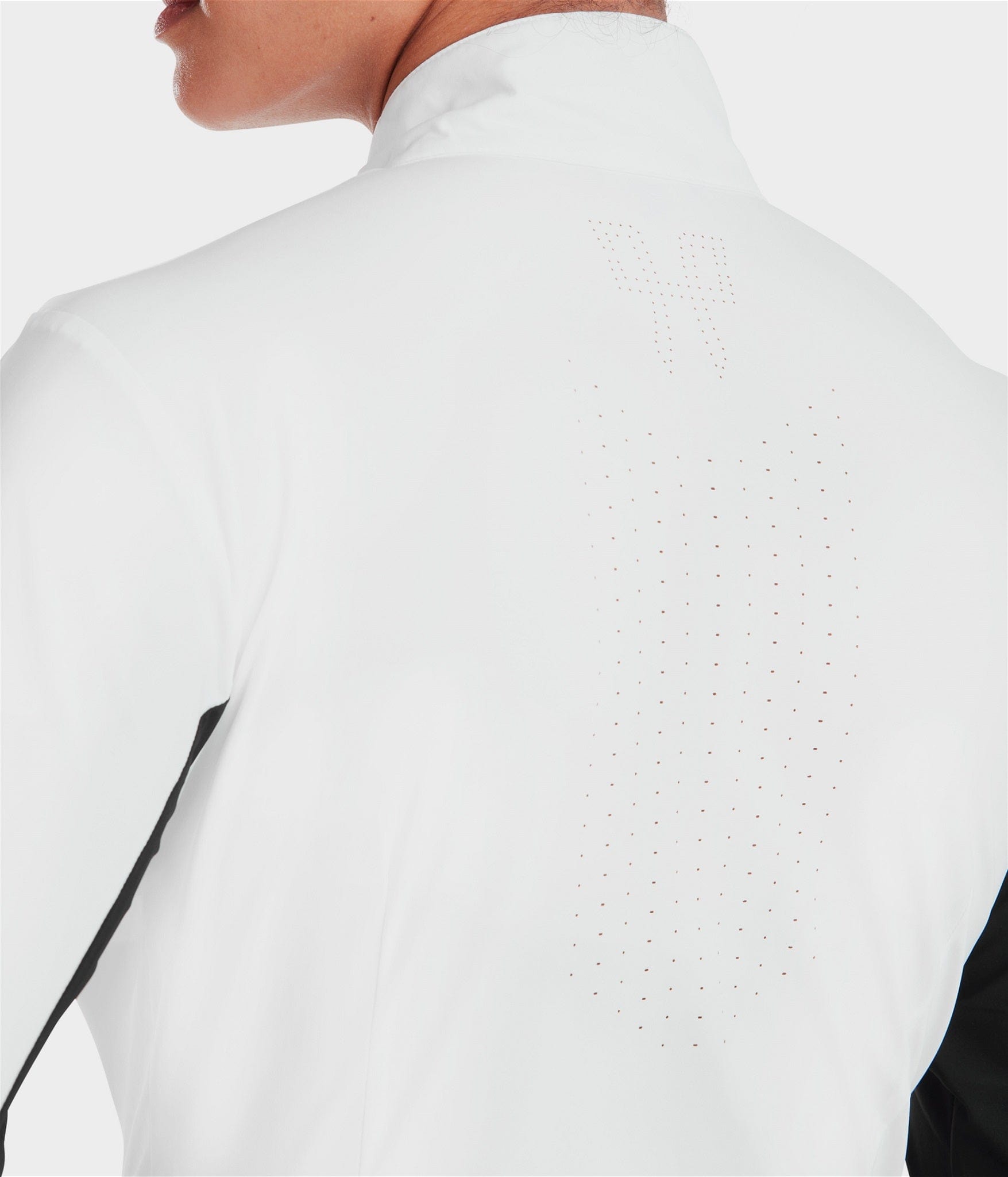 Horse Pilot Monica Long Sleeve Show Shirt - Black