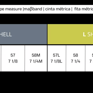 Samshield Size Chart