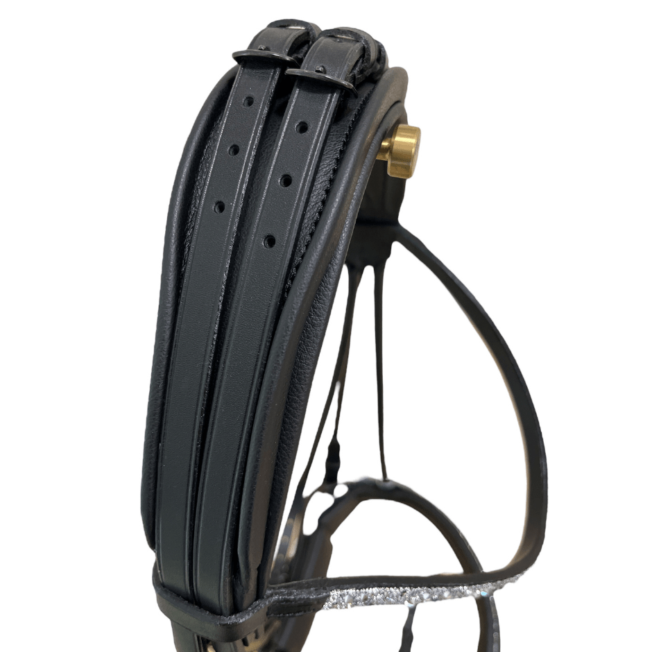 munchin feel good padded crown with black hardware