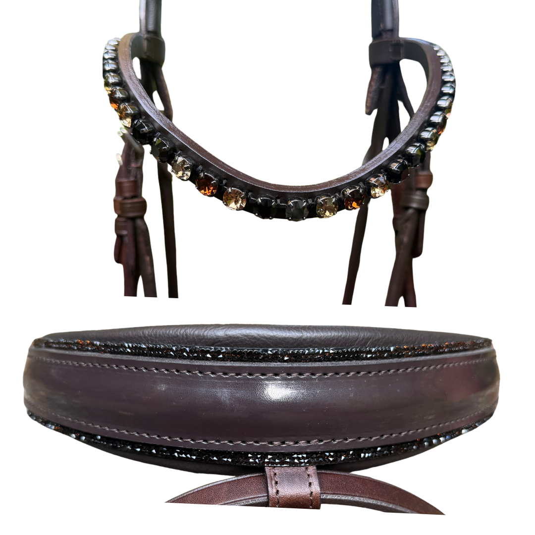 Otto Schumacher Bellevue Elegant Snaffle Bridle Brown