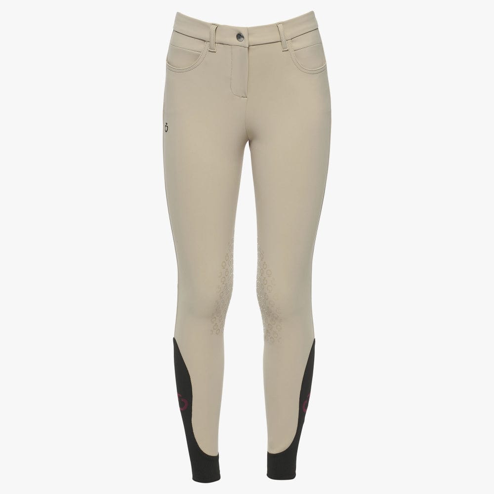 Cavalleria Toscana Junior Knee Patch Breech - Tan