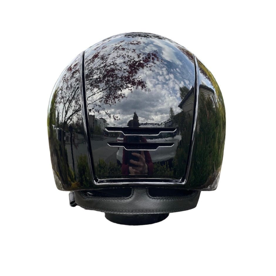 Custom KEP Cromo 2.0 - Polish Metal Black With Cocco Black Front Insert