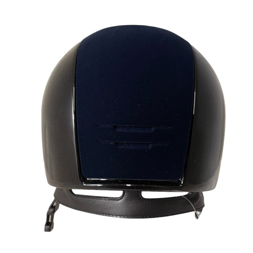 Custom KEP Cromo 2.0 - Black Polish with Blue Velvet Polo Visor