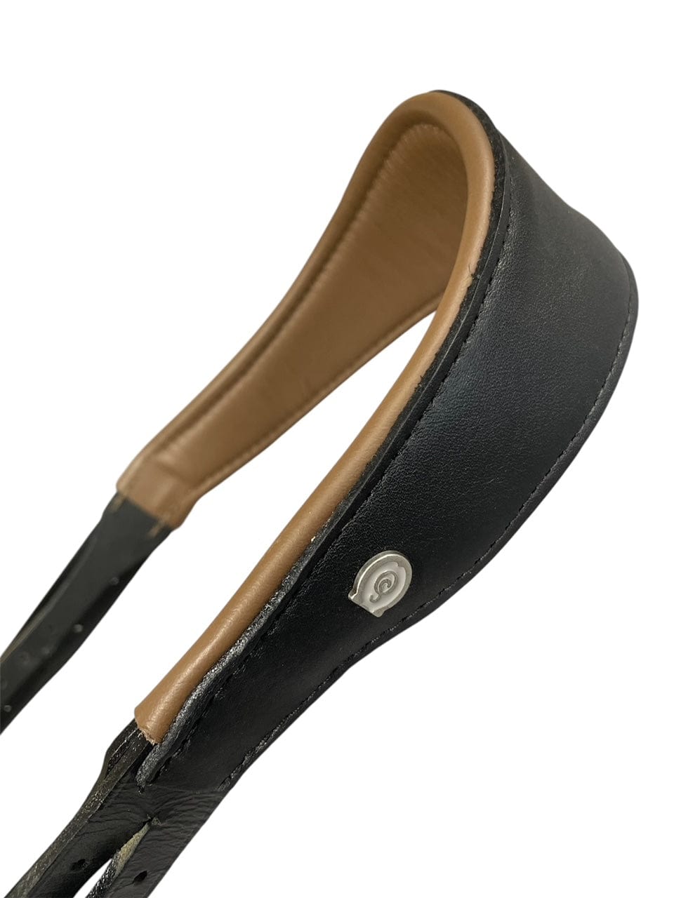 Otto Schumacher Custom Tokyo Snaffle Crown Piece - Black & Brown