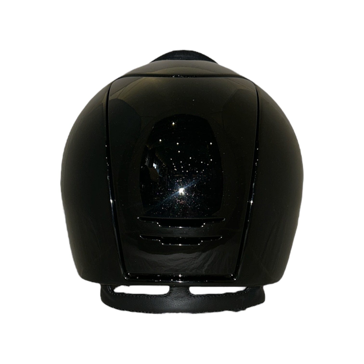 KEP Cromo 2.0 Polish Back with Black & Silver Nebula Insert Polo Brim Helmet