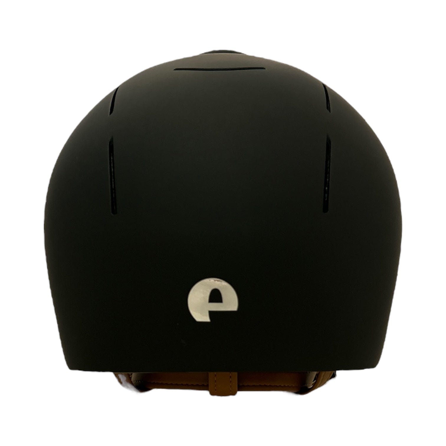 KEP Smart Textile Black Wide Polo Brim Helmet with Beige Harness